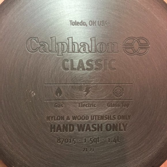 New - Calphalon Classic Non-stick 7-pc Cookware Set (without box) - Picture 10 of 15